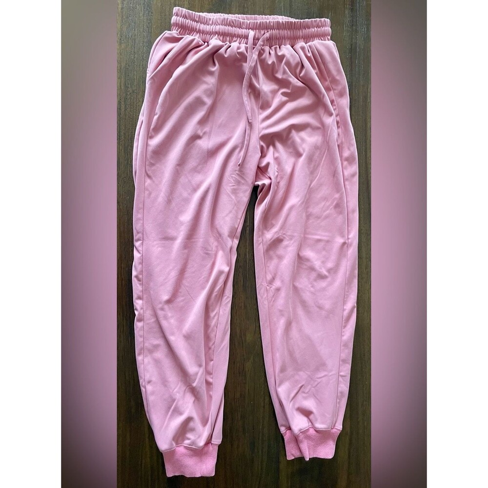 Everyday Pink Drawstring Joggers for Women